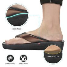 Load image into Gallery viewer, Aerosoft - Anette A0815 Brown thong sandals women2
