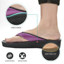 Load image into Gallery viewer, Aerosoft - Anette A0815 Purple thong sandals women2
