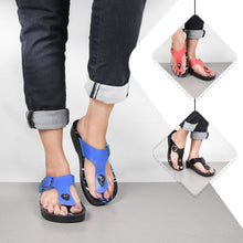 Load image into Gallery viewer, Aerosoft - Emoji A0892 Blue strap sandals women1
