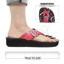 Load image into Gallery viewer, Aerosoft - Emoji A0892 Pink strap sandals women4

