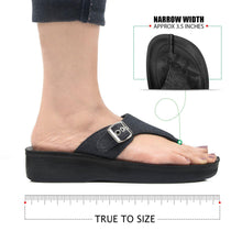 Load image into Gallery viewer, Aerosoft - Denimre A08C4 Summer Trendy Arch Support Comfortable Thong Sandals For Women -Footwear - Aerosoftfootwearusallc
