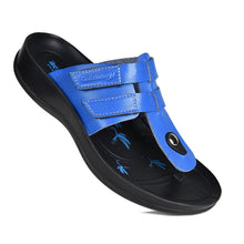 Load image into Gallery viewer, Aerosoft - Morphis Women RoyalBlue S5908 t strap thong sandals
