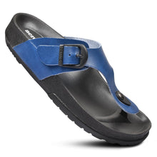 Load image into Gallery viewer, Aerosoft - Ellis HL1219 Womens Adjustable Buckle T Strap Summer Comfort Walking Sandals -Footwear - Aerosoftfootwearusallc
