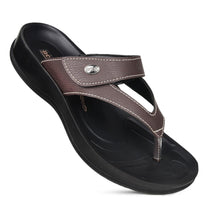 Load image into Gallery viewer, Aerosoft - Valerie LS5910 Classic Velcro Strap Thong Comfortable Walking Summer Sandals For Women -Footwear - Aerosoftfootwearusallc

