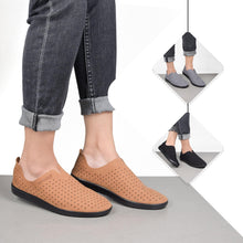 Load image into Gallery viewer, Aerosoft - Haven SL0903 Comfortable Leisure Walking Perforated Flat Slip On Loafers For Women -Footwear - Aerosoftfootwearusallc
