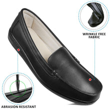Load image into Gallery viewer, Aerosoft - Normsic Black CL0814 Women comfy loafers1
