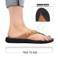 Load image into Gallery viewer, Aerosoft - Yarrow Brown S6001 cute flip flops for women4
