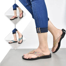Load image into Gallery viewer, Aerosoft - Jute S6116 Pink ladies flip flop slippers1
