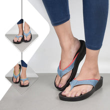 Load image into Gallery viewer, Aerosoft - Women RED Serge LA08C6 cute thong sandals1
