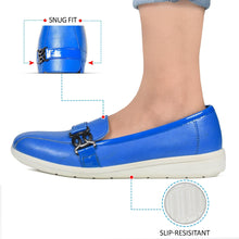 Load image into Gallery viewer, Aerosoft - Women Blue Sizigy CL0804 comfortable loafers2
