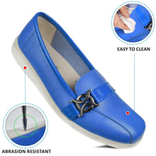 Load image into Gallery viewer, Aerosoft - Women Blue Sizigy CL0804 comfortable loafers3
