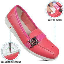 Load image into Gallery viewer, Aerosoft - Women Pink Sizigy CL0804 comfortable loafers3

