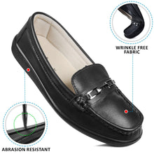 Load image into Gallery viewer, Aerosoft - Stepis CL0816 Black female loafers2
