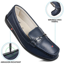 Load image into Gallery viewer, Aerosoft - Stepis CL0816 Navy female loafers2
