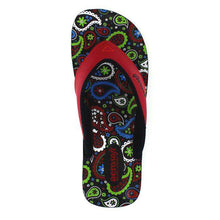 Load image into Gallery viewer, Aerosoft - Dojo A0862 Women Red orthopedic flip flops5
