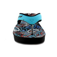 Load image into Gallery viewer, Aerosoft - Dojo A0862 Women Blue orthopedic flip flops2
