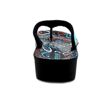 Load image into Gallery viewer, Aerosoft - Dojo A0862 Women Blue orthopedic flip flops7
