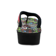 Load image into Gallery viewer, Aerosoft - Dojo A0862 Women Red orthopedic flip flops6
