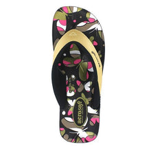 Load image into Gallery viewer, Aerosoft - Butterfly A0877 Women Gold cute flip flops5
