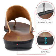 Load image into Gallery viewer, Aerosoft - Women Daffodil Brown cute slide sandals4
