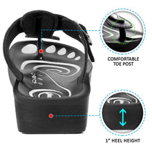 Load image into Gallery viewer, Aerosoft - Freedom A0851 Black sandals for women3
