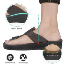 Load image into Gallery viewer, Aerosoft - Freedom A0851 Brown sandals for women2

