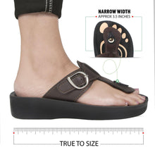 Load image into Gallery viewer, Aerosoft - Freedom A0851 Brown sandals for women4
