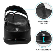 Load image into Gallery viewer, Aerosoft - Kumo Black S5902 Women strappy slides4
