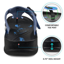 Load image into Gallery viewer, Aerosoft - Meadow S5909 RoyalBlue Women thong slip on sandals4

