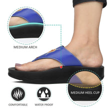 Load image into Gallery viewer, Aerosoft - Pyrim Blue LS5712 ladies platform sandals2
