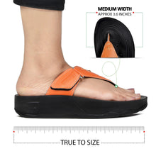 Load image into Gallery viewer, Aerosoft - Pyrim Orange LS5712 ladies platform sandals4
