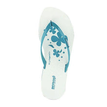 Load image into Gallery viewer, Aerosoft - Sandy S4802 Turquoise comfortable flip flops for women3

