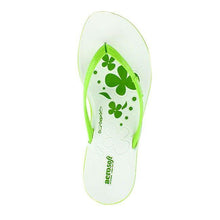 Load image into Gallery viewer, Aerosoft - Sandy S4802 Green comfortable flip flops for women3
