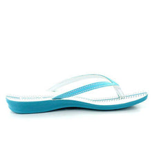 Load image into Gallery viewer, Aerosoft - Sumaiera WOmen Turquoise S4808 beach flip flops3
