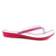 Load image into Gallery viewer, Aerosoft - Sumaiera WOmen Pink S4808 beach flip flops3
