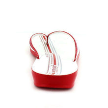 Load image into Gallery viewer, Aerosoft - Sumaiera WOmen Red S4808 beach flip flops4
