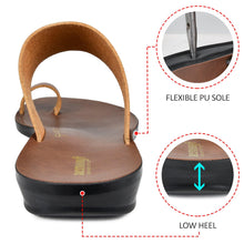 Load image into Gallery viewer, Aerosoft - Veawil LS4829 Brown Women orthotic slide sandals4
