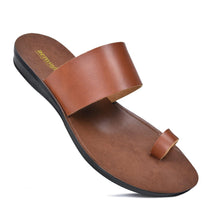 Load image into Gallery viewer, Aerosoft - Veawil LS4829 Brown Women orthotic slide sandals
